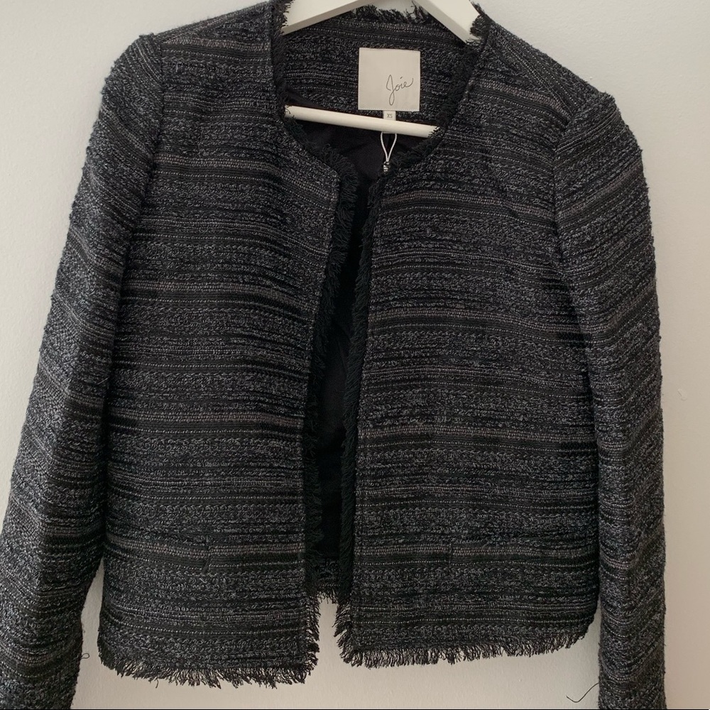 Joie - Charcoal grey jacket - Size XS